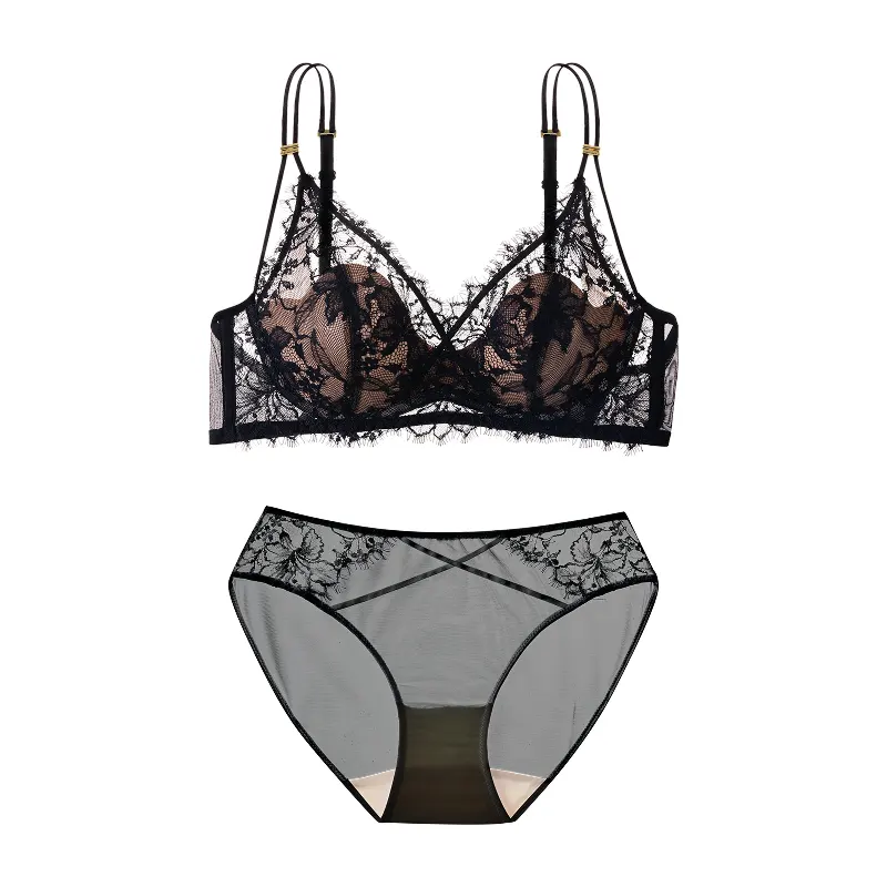 Lace Bra and Underwear Sets