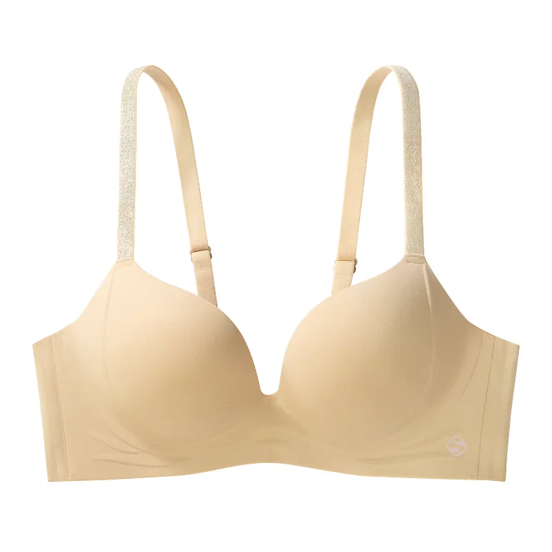 Supportive Wireless Push Up Small Breasts Bra