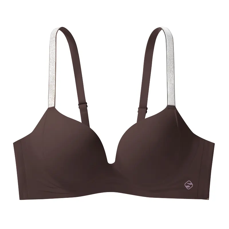 Supportive Wireless Push Up Small Breasts Bra