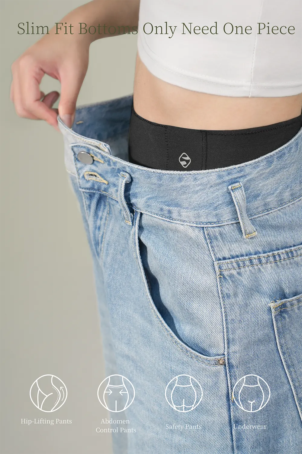 Seamless Tummy Control Faja Body Shaper