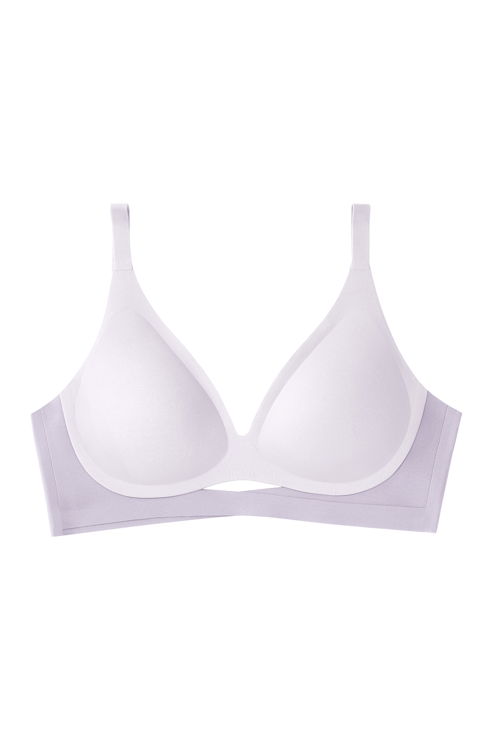 Seamless Push Up Cross-folding Bra