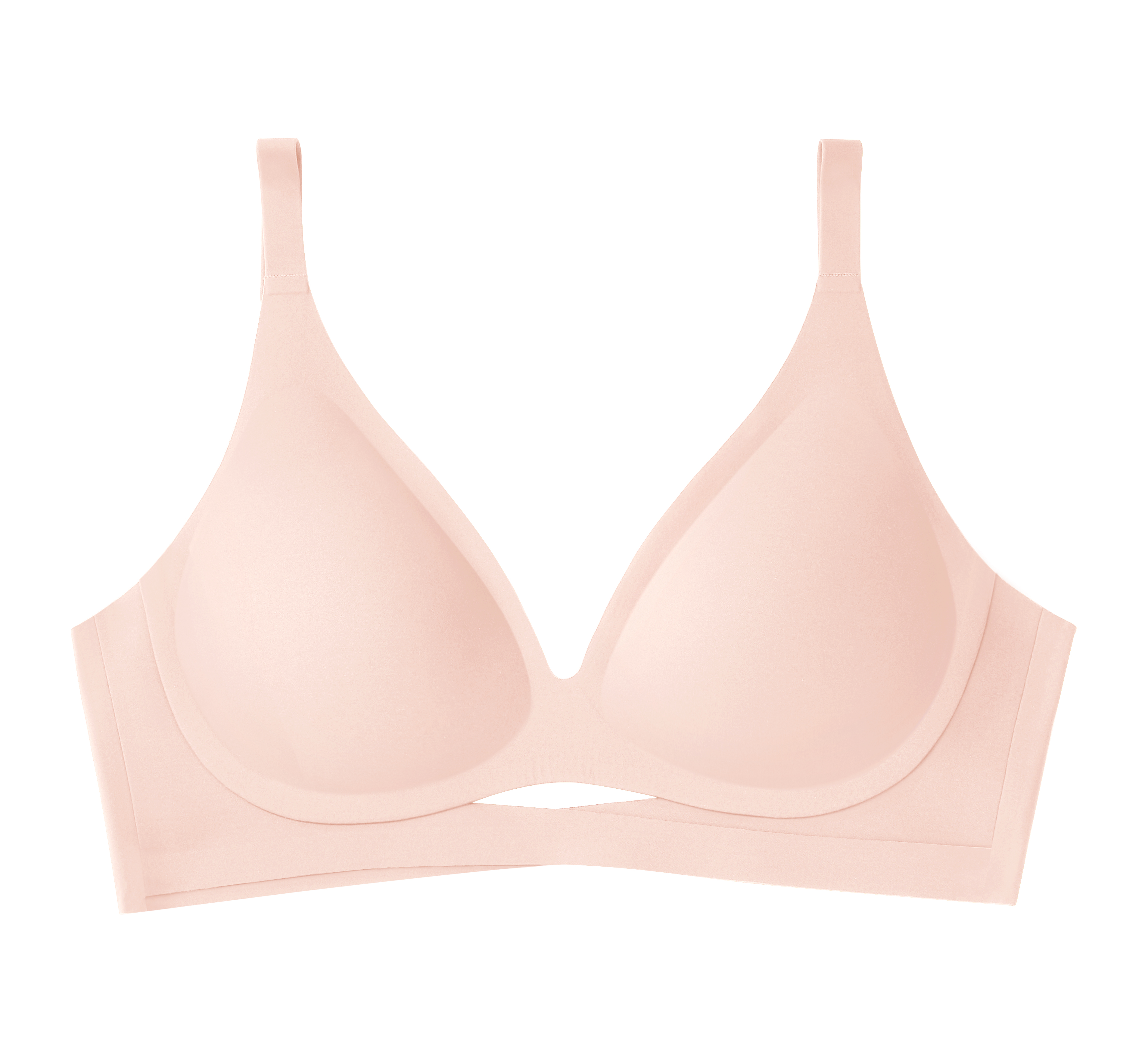 Seamless Push Up Cross-folding Bra