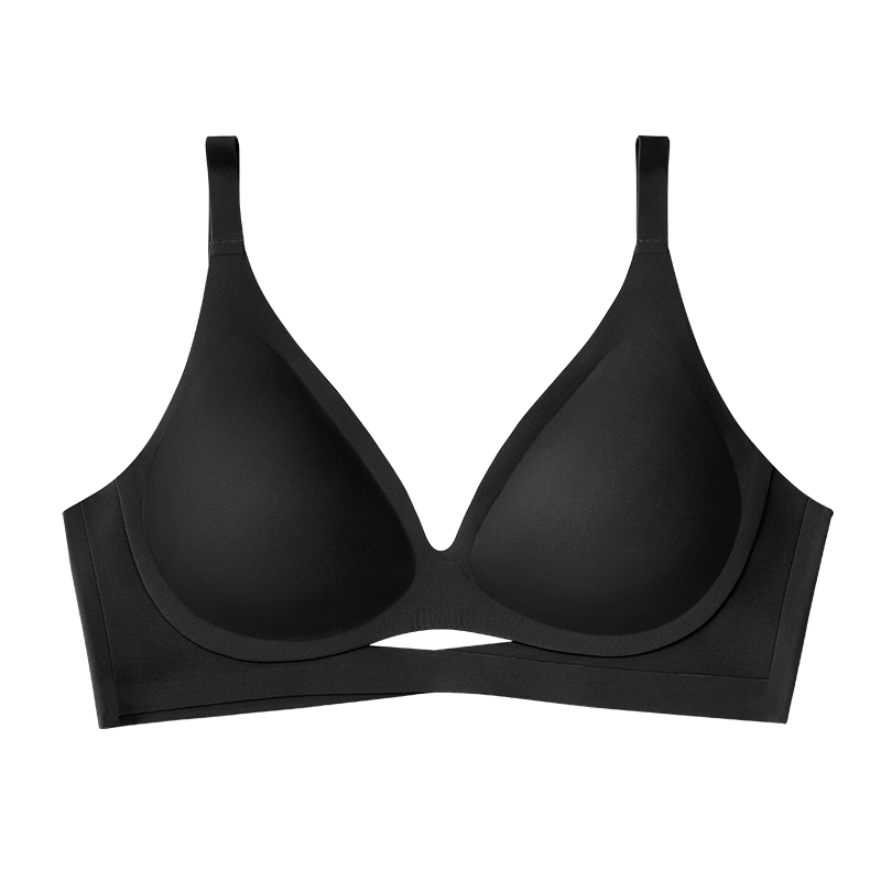 Seamless Push Up Cross-folding Bra