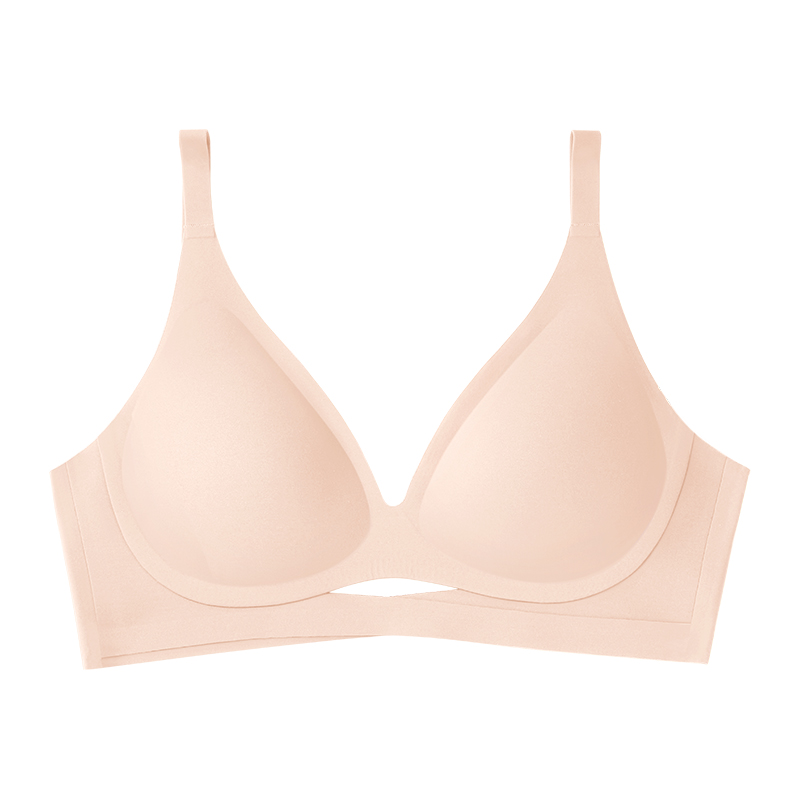 Seamless Push Up Cross-folding Bra