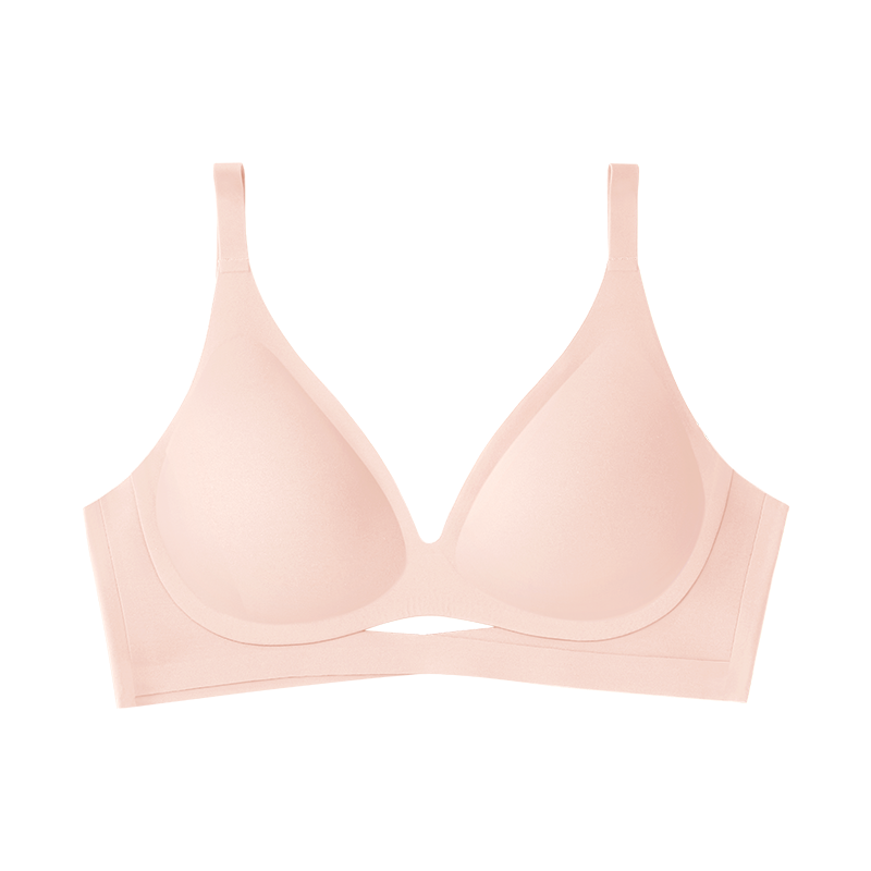 Seamless Push Up Cross-folding Bra