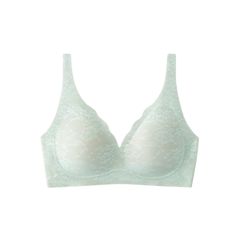 Sexy Plunge Lace Push Up Bra