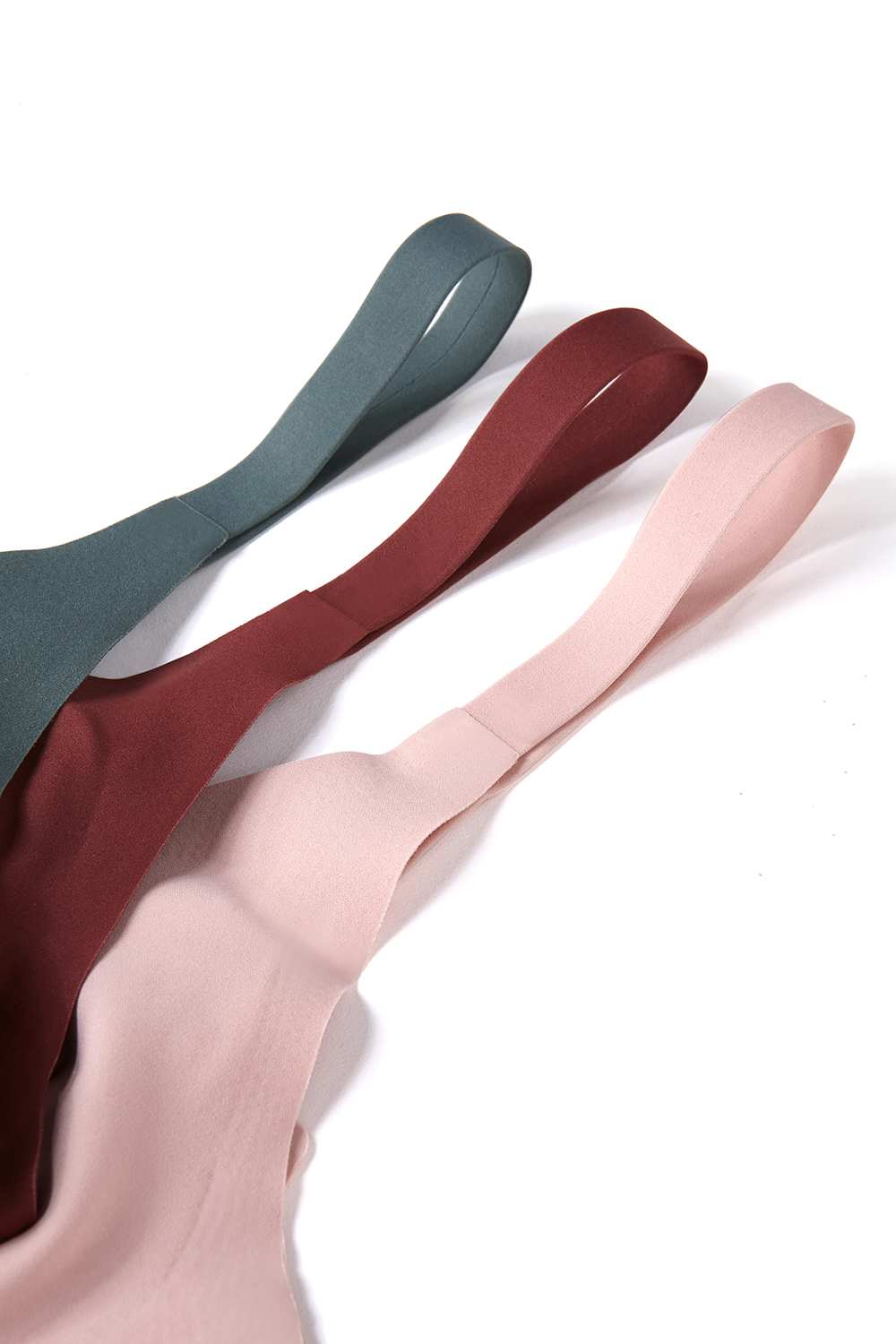 Seamless Push Up Cross-folding Bra