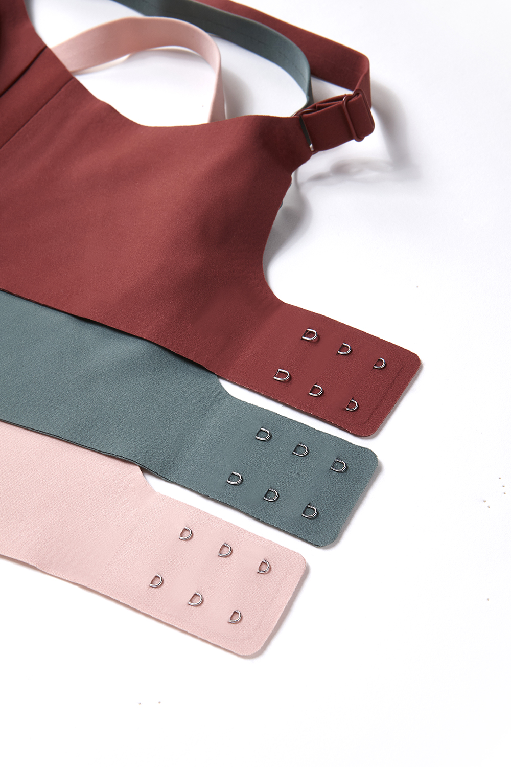 Seamless Push Up Cross-folding Bra