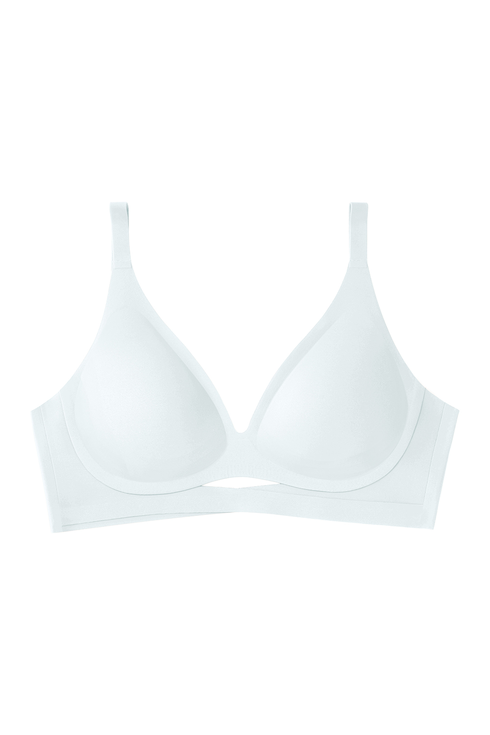 Seamless Push Up Cross-folding Bra