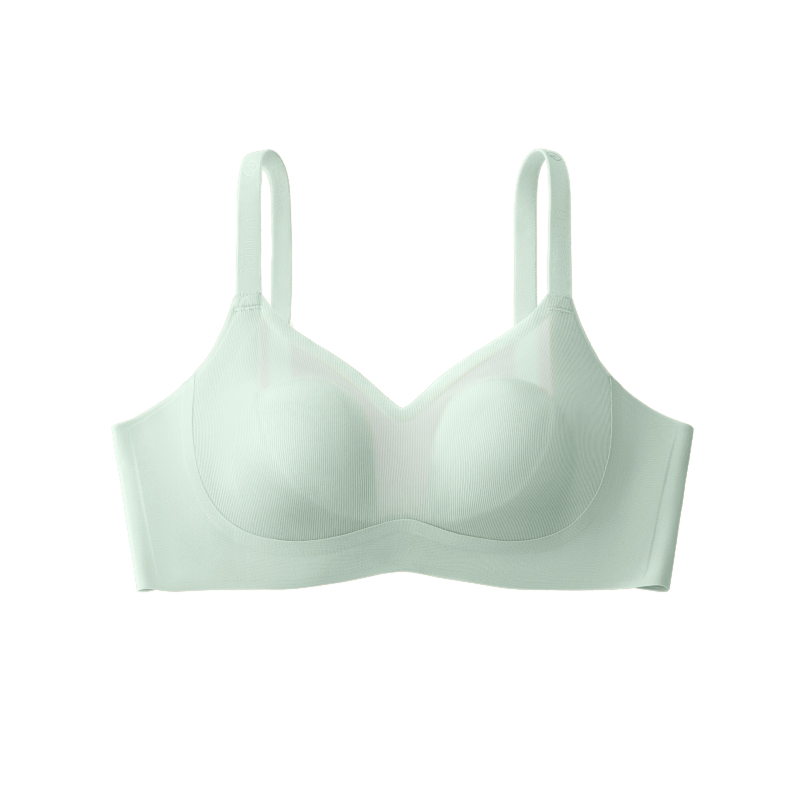 Plus Size Push Up Wireless Minimizer Bra