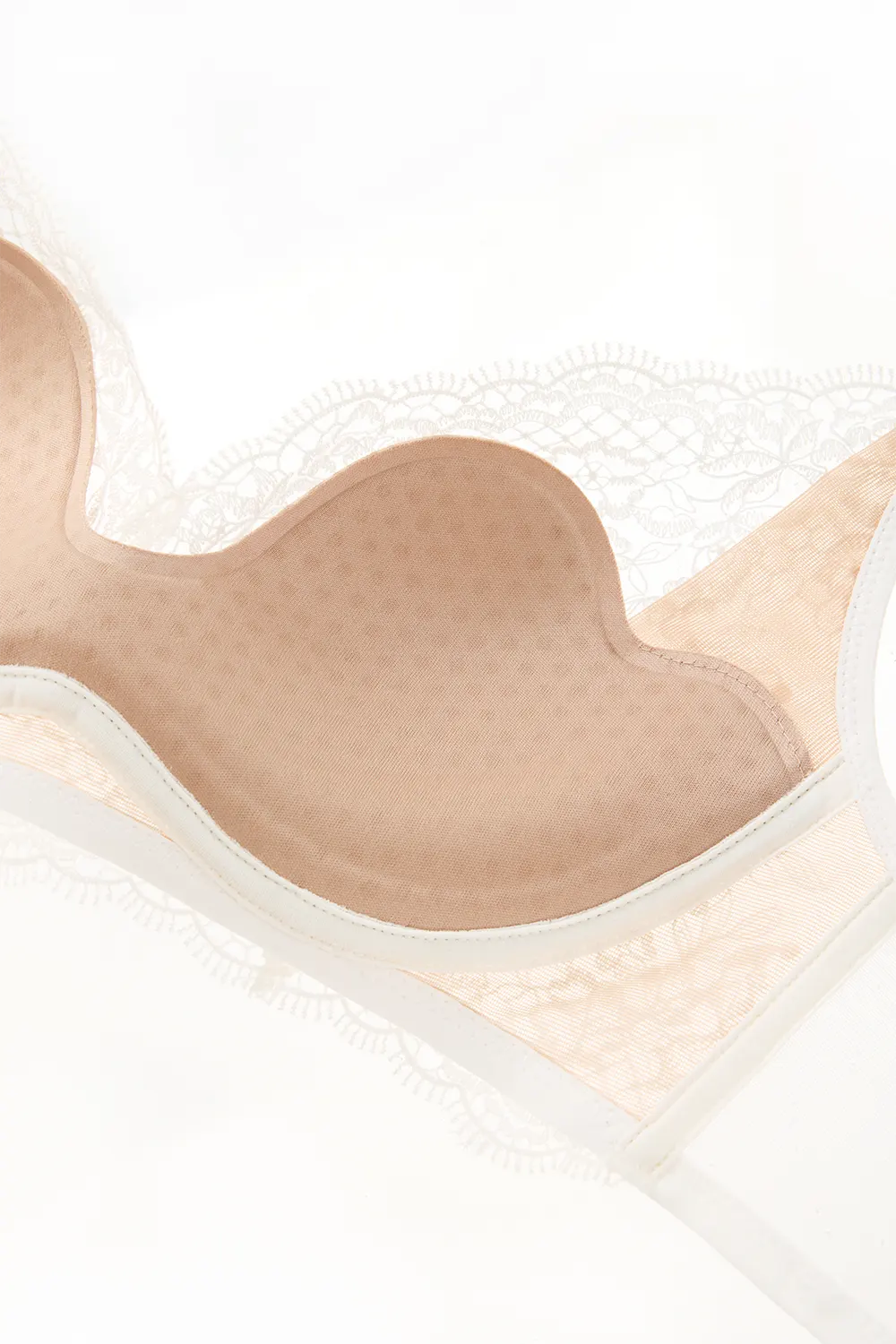 French Floral Embroidery Wireless Bra Sets