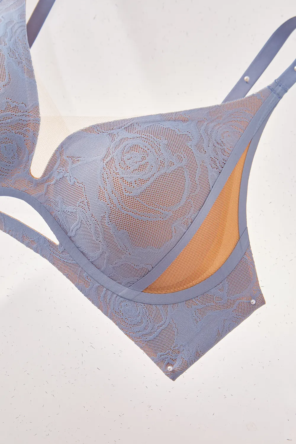 Sexy Lace Push Up Wireless Plunge Bra