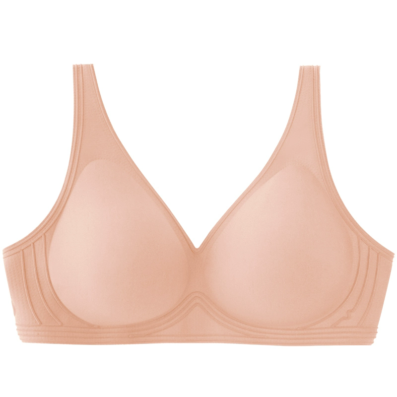 Jelly Seamless Push Up Padded Wireless Bra