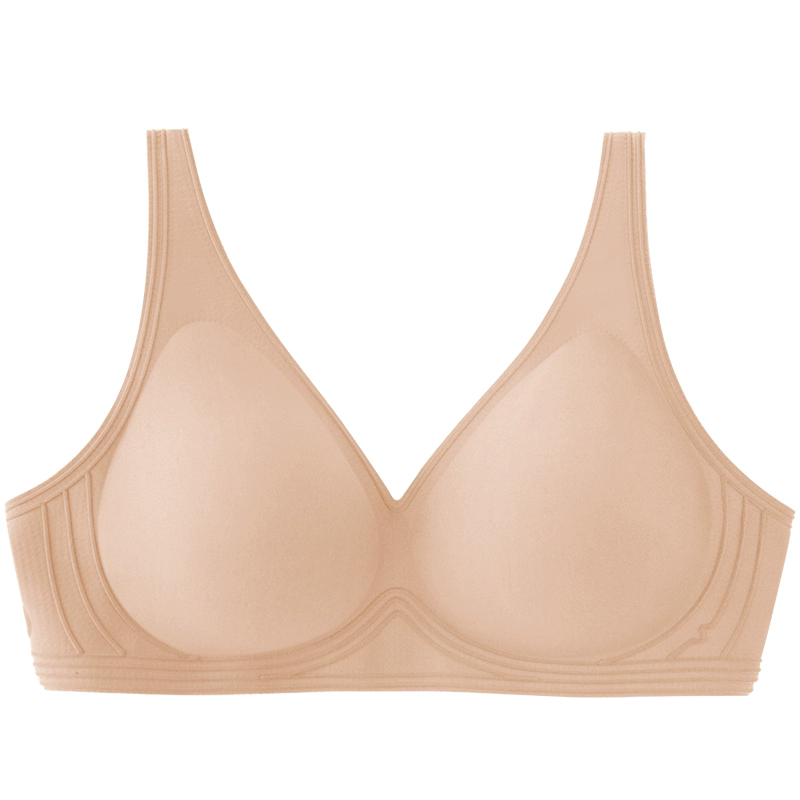 Jelly Seamless Push Up Padded Wireless Bra