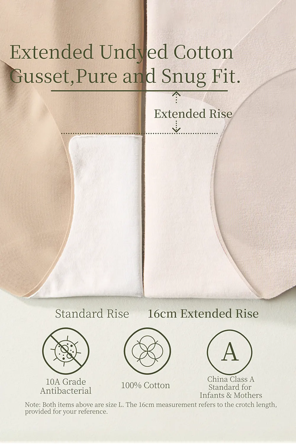 3pcs/Lot Modal Cotton Crotch Seamless No Show Panties