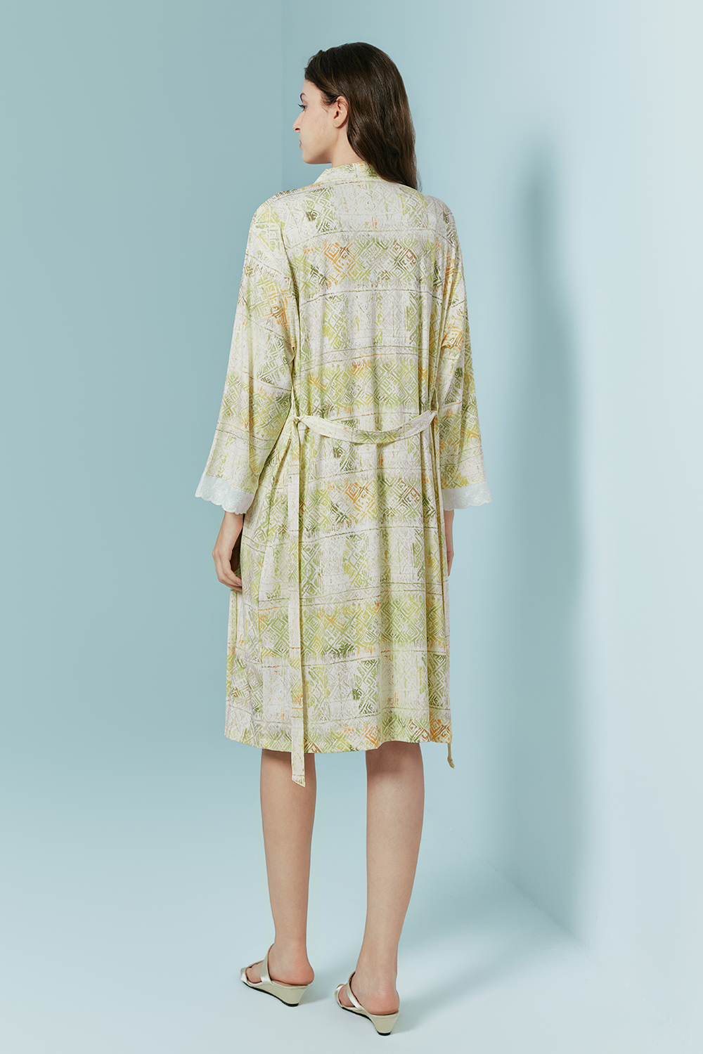 Modal Floral Cami Dress Pajamas and Robes Pajama Set
