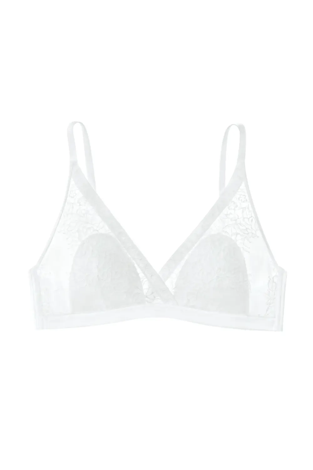 Mulberry Silk French Sexy Lace Wireless Bras