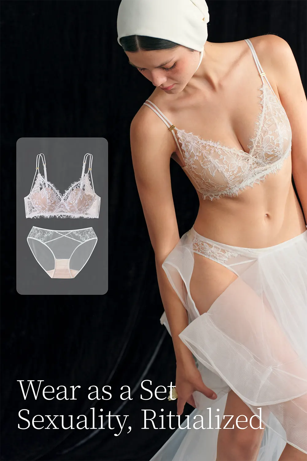 Lace Bra and Underwear Sets