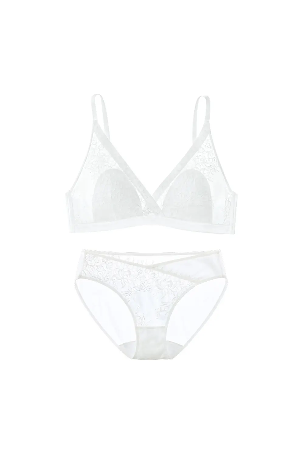 Mulberry Silk Sexy Lace Bras Sets