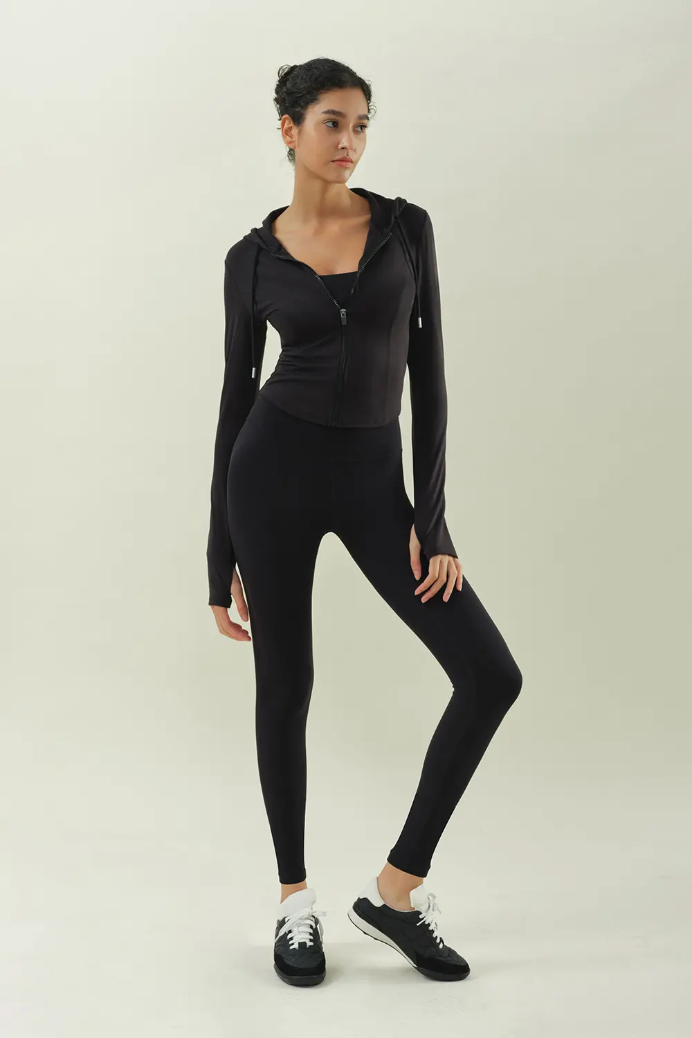 Yoga Hooded Sportswear Jacket