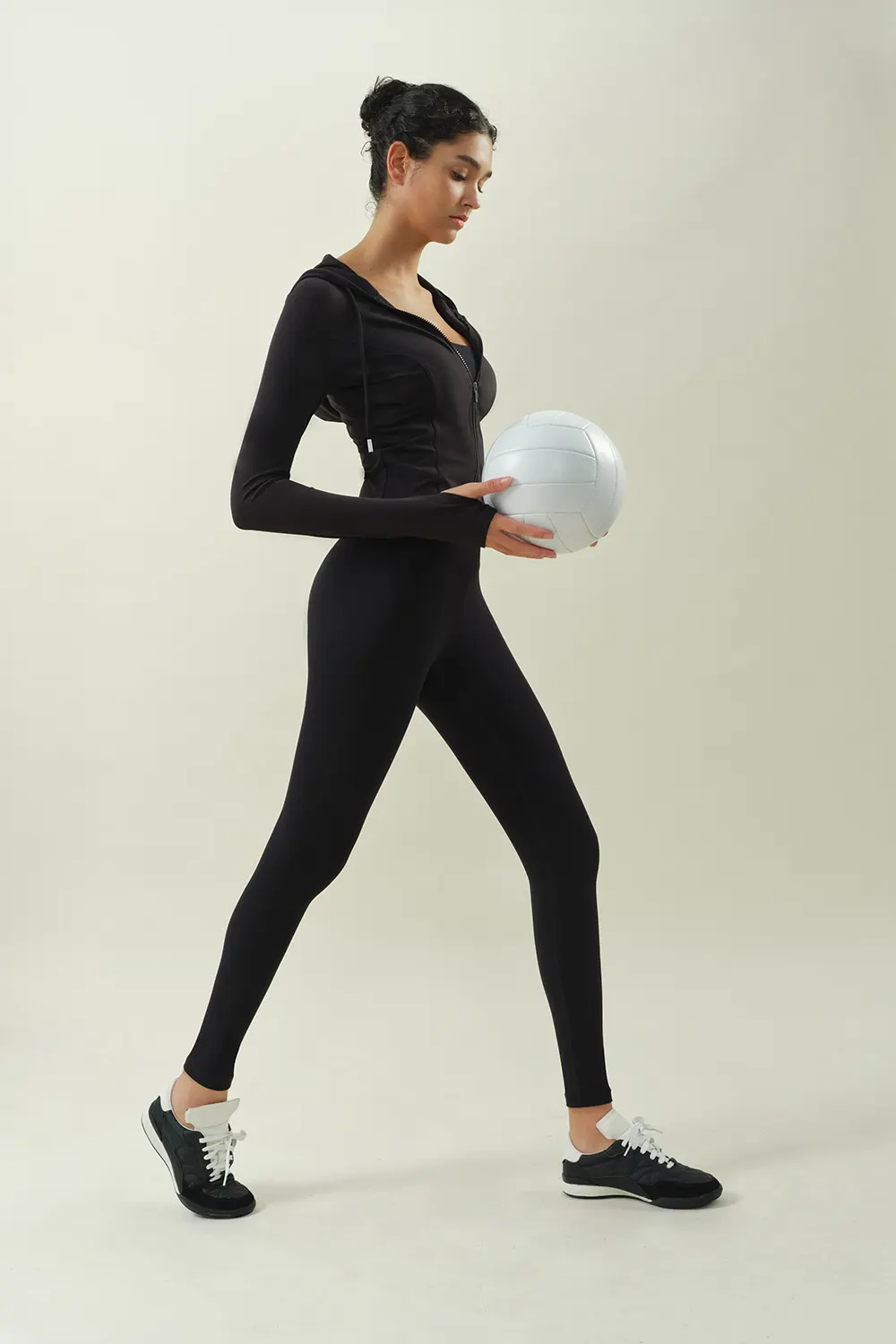 Yoga Hooded Sportswear Jacket
