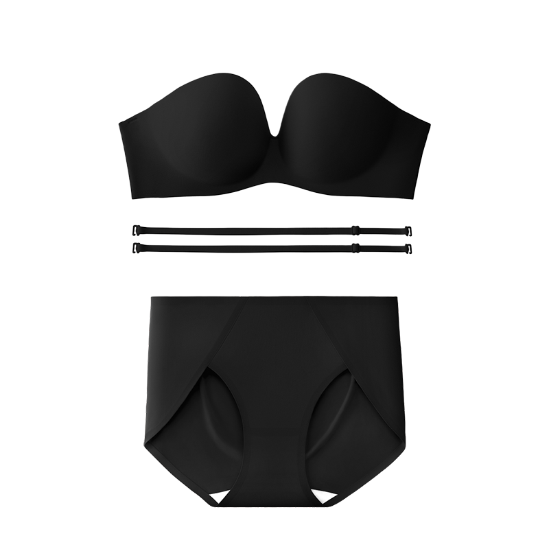 Strapless Invisible Bra Set