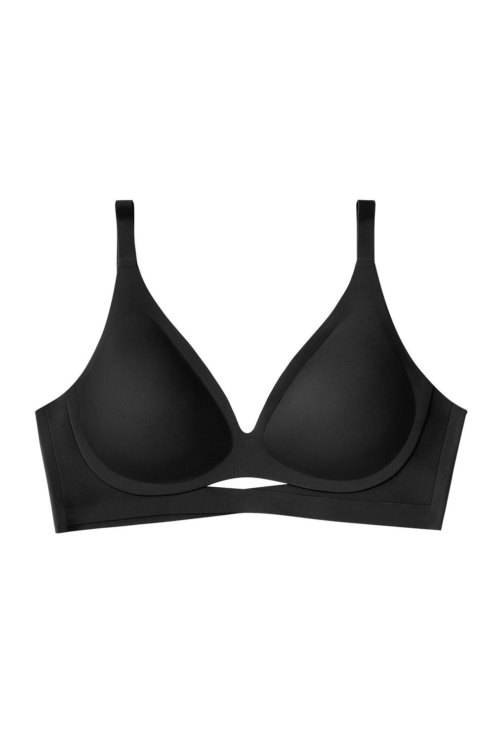 Seamless Push Up Cross-folding Bra