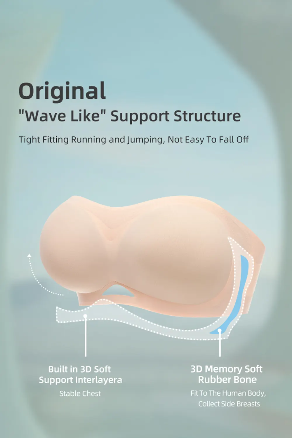 Strapless Invisible Multiway Small Chest Bras