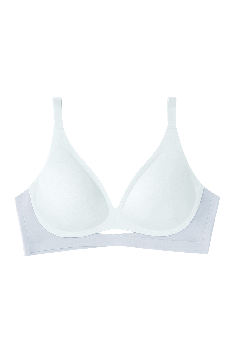 Seamless Push Up Cross-folding Bra