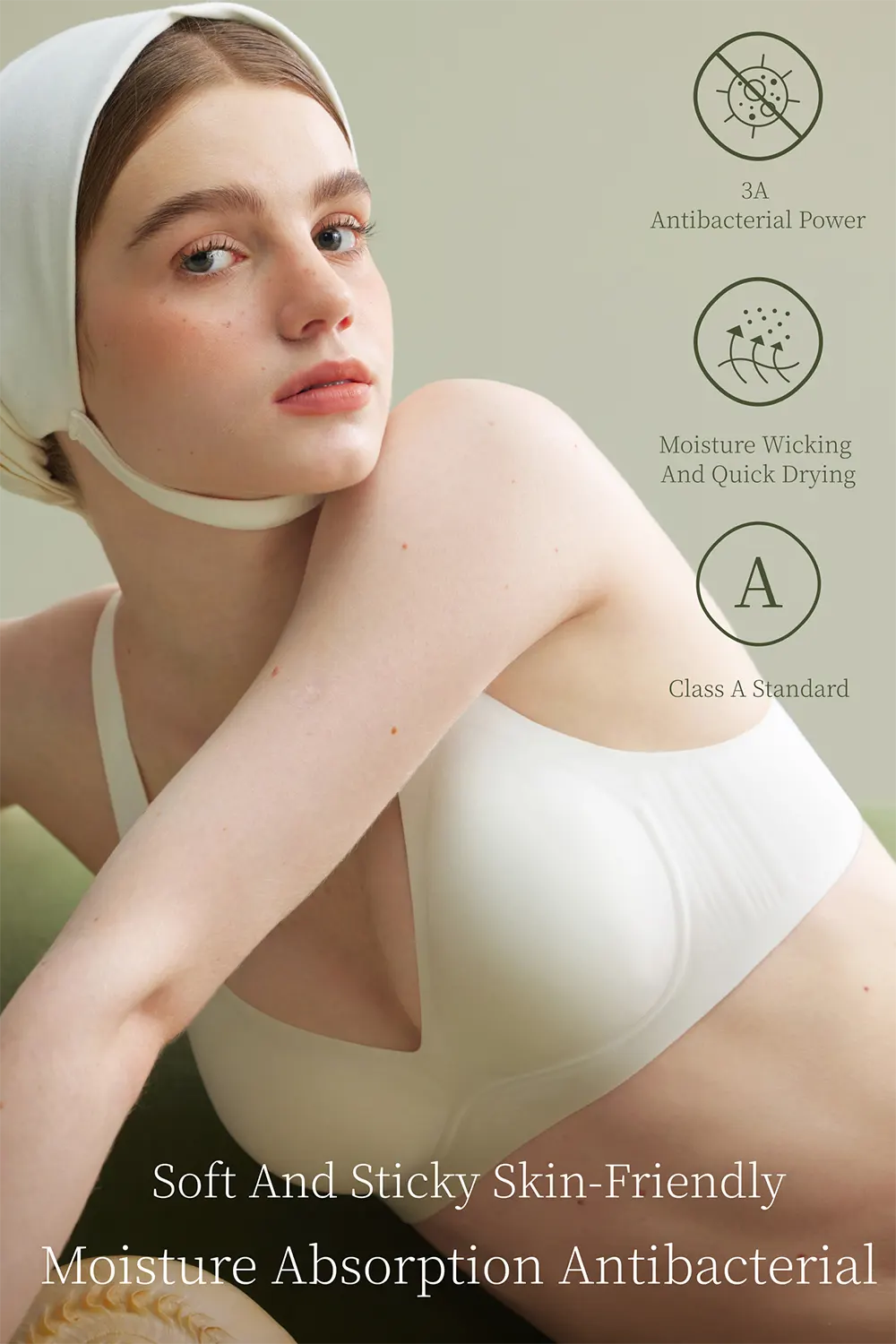 Push Up Seamless Wireless Deep V Plunge Bras