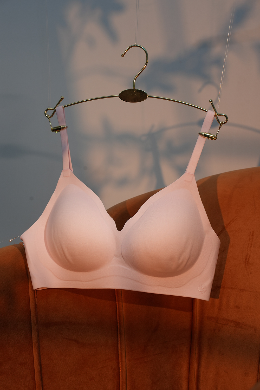Wirefree Fixed Cup Push Up Seamless Bra