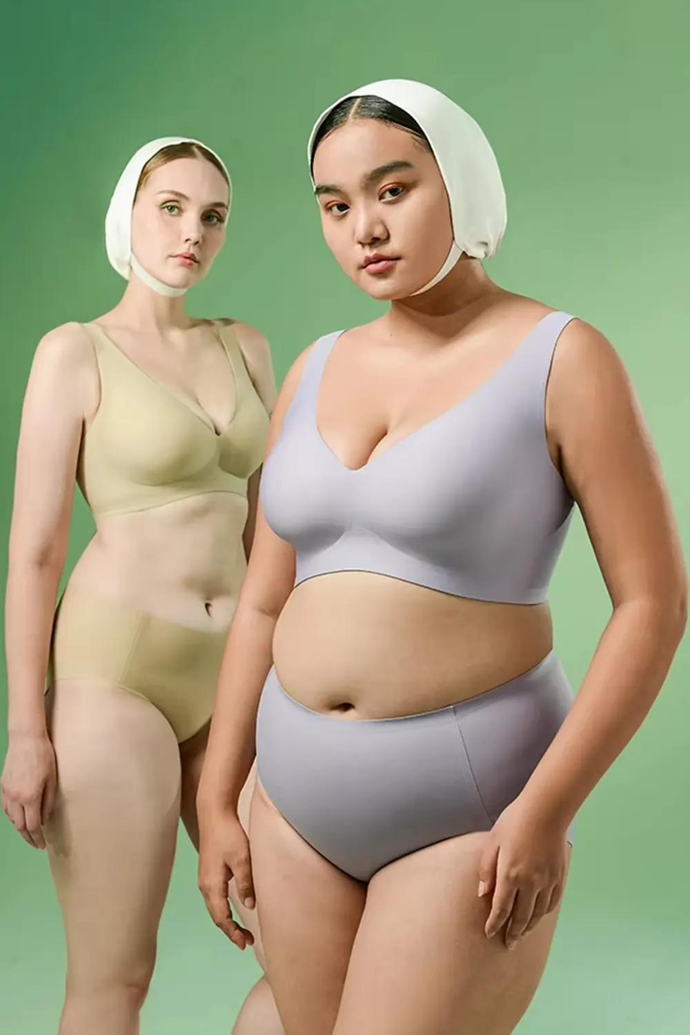 Plus Size Seamless Mid Rise Soft Panties