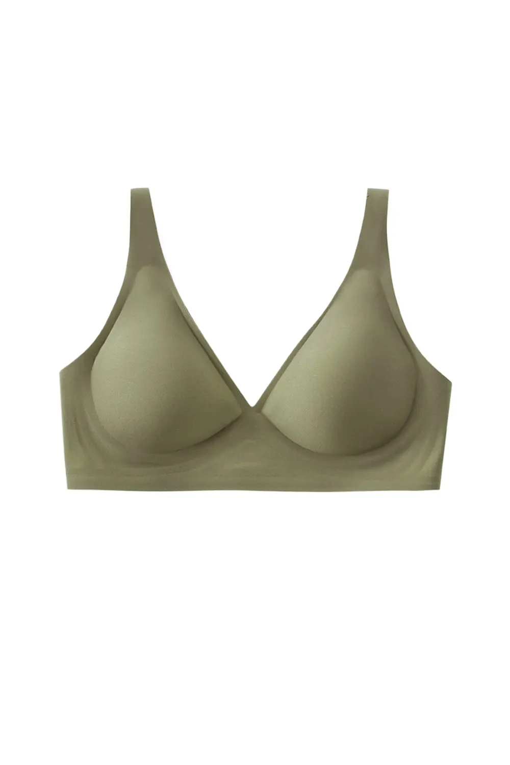 Jelly Wireless Seamless Invisible Push Up Small Chest Bra