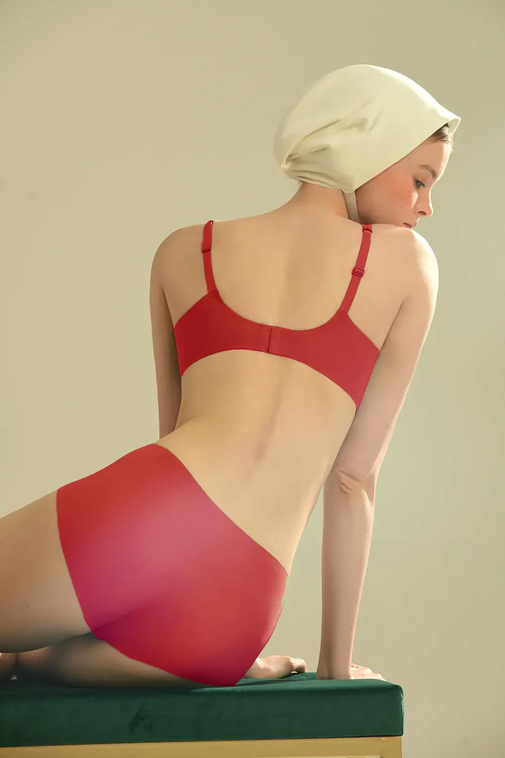 Plunge Wireless Seamless Invisible Push Up Small Chest Bra