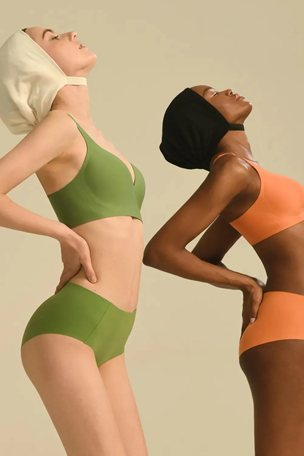 Plunge Wireless Seamless Invisible Push Up Small Chest Bra