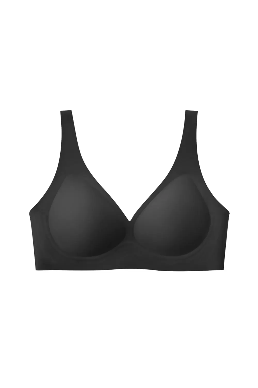 Push Up Seamless Wireless Deep V Supportive Bra