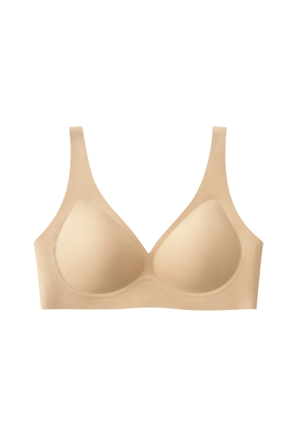 Push Up Seamless Wireless Deep V Plunge Bras