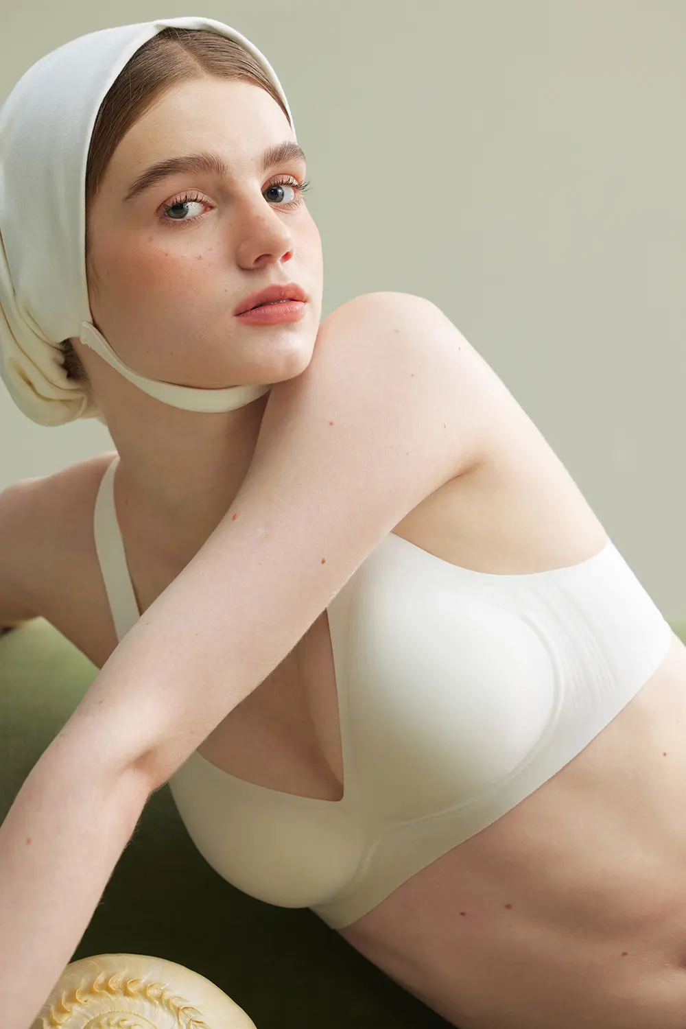 Push Up Seamless Wireless Deep V Supportive Bra