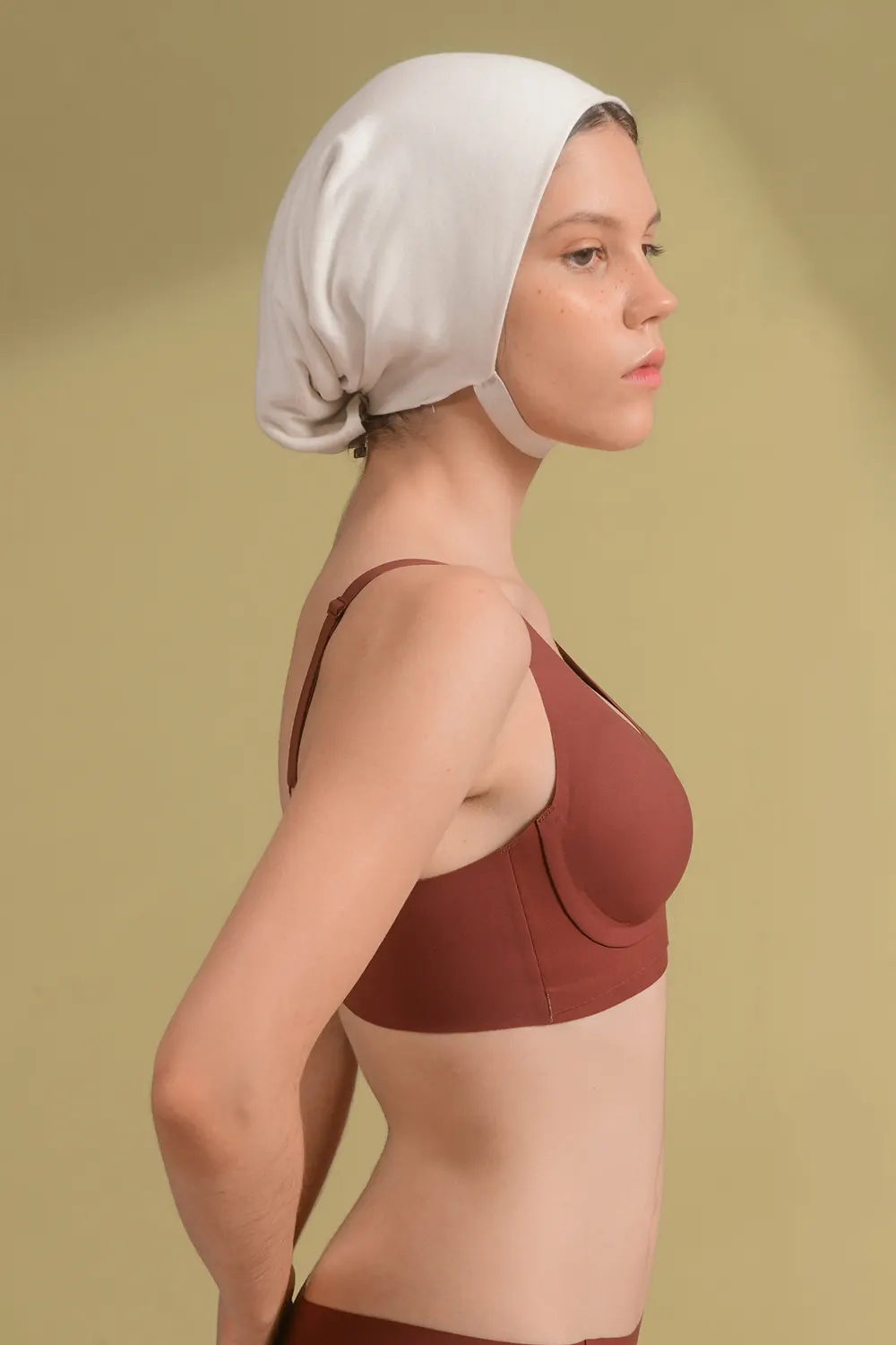 Seamless Push Up Cross-folding Bra