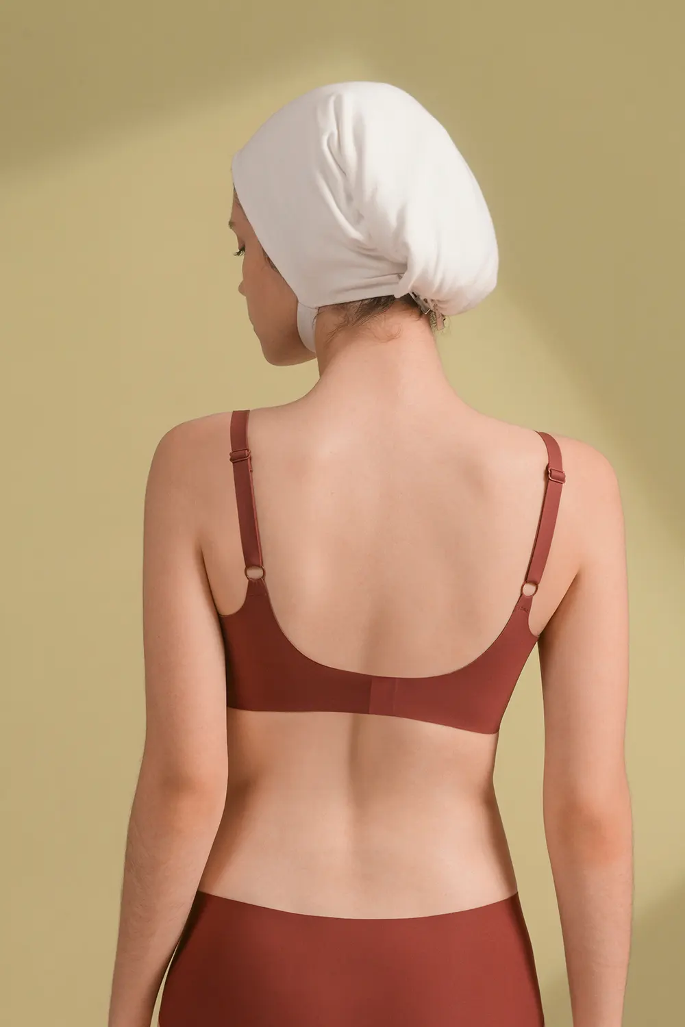 Seamless Push Up Cross-folding Bra