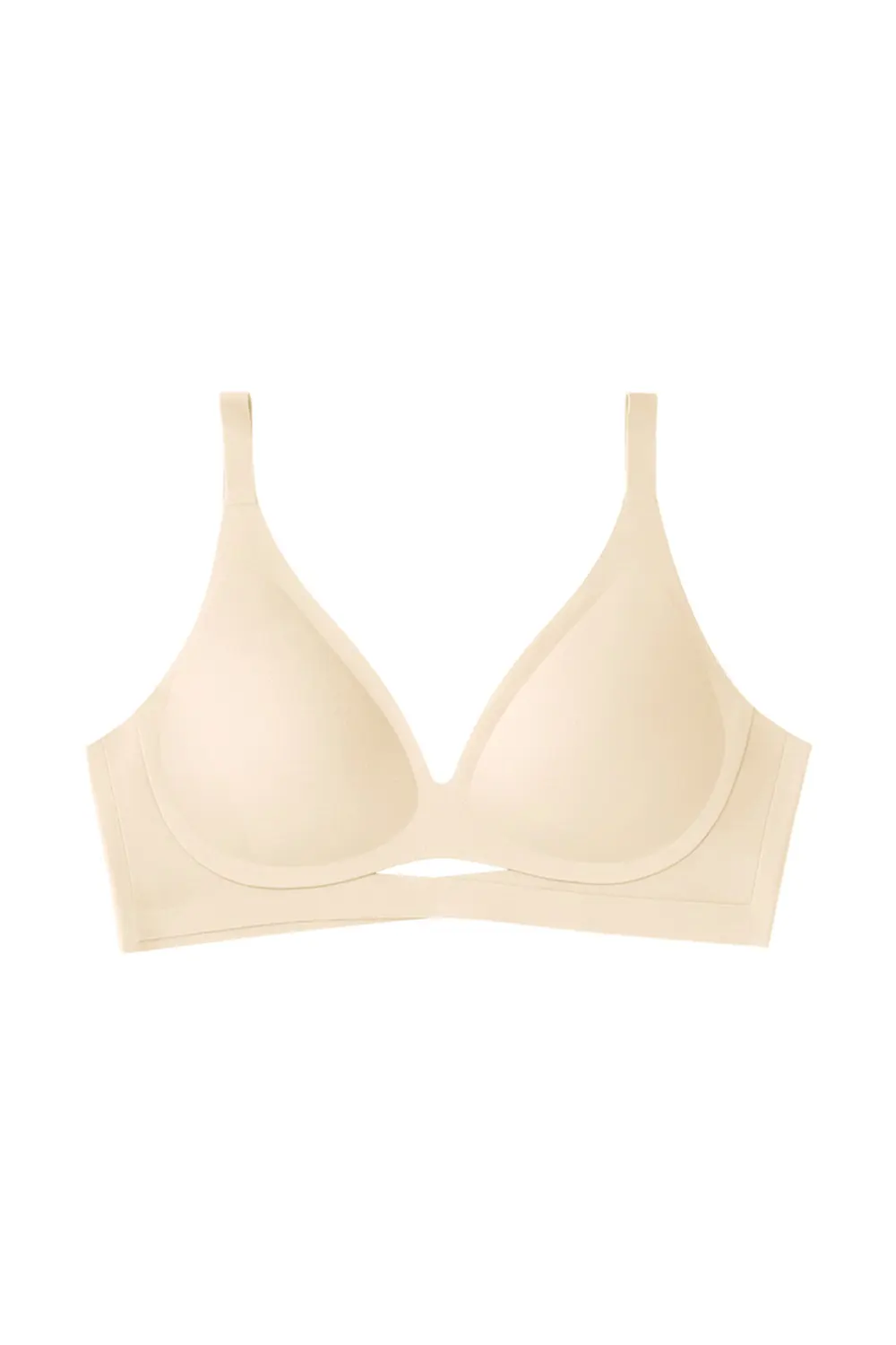 Seamless Push Up Cross-folding Bra