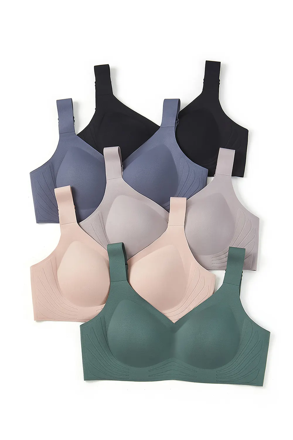 Wireless Seamless Anti-sagging Minimizer Bra