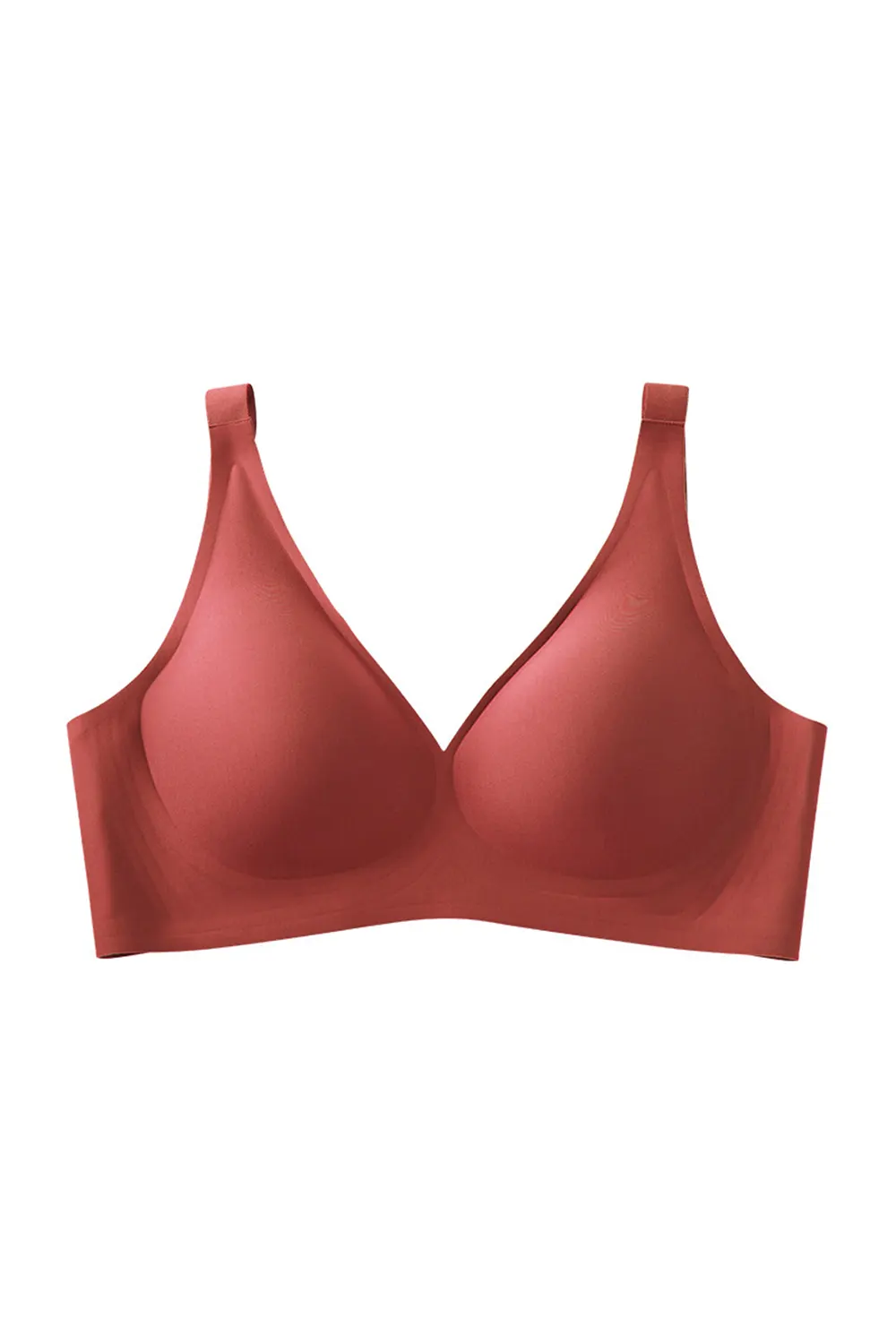 Plus Size Seamless Wireless Push Up Bra