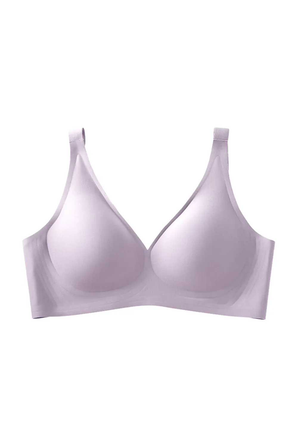 Plus Size Seamless Wireless Push Up Bra