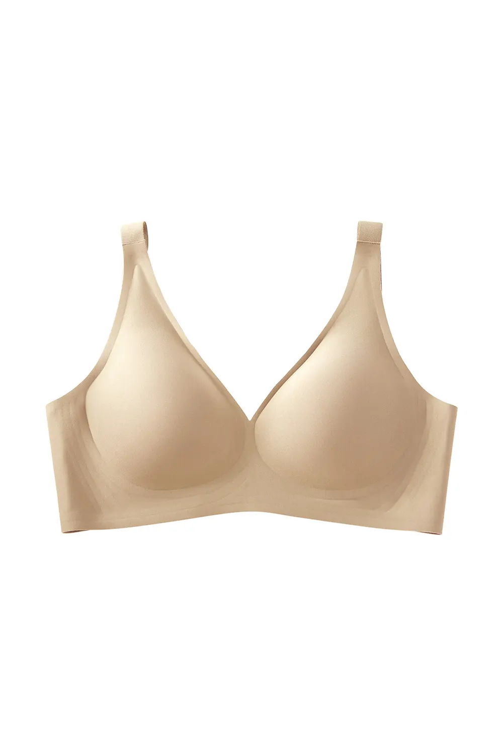 Plus Size Seamless Wireless Push Up Bra