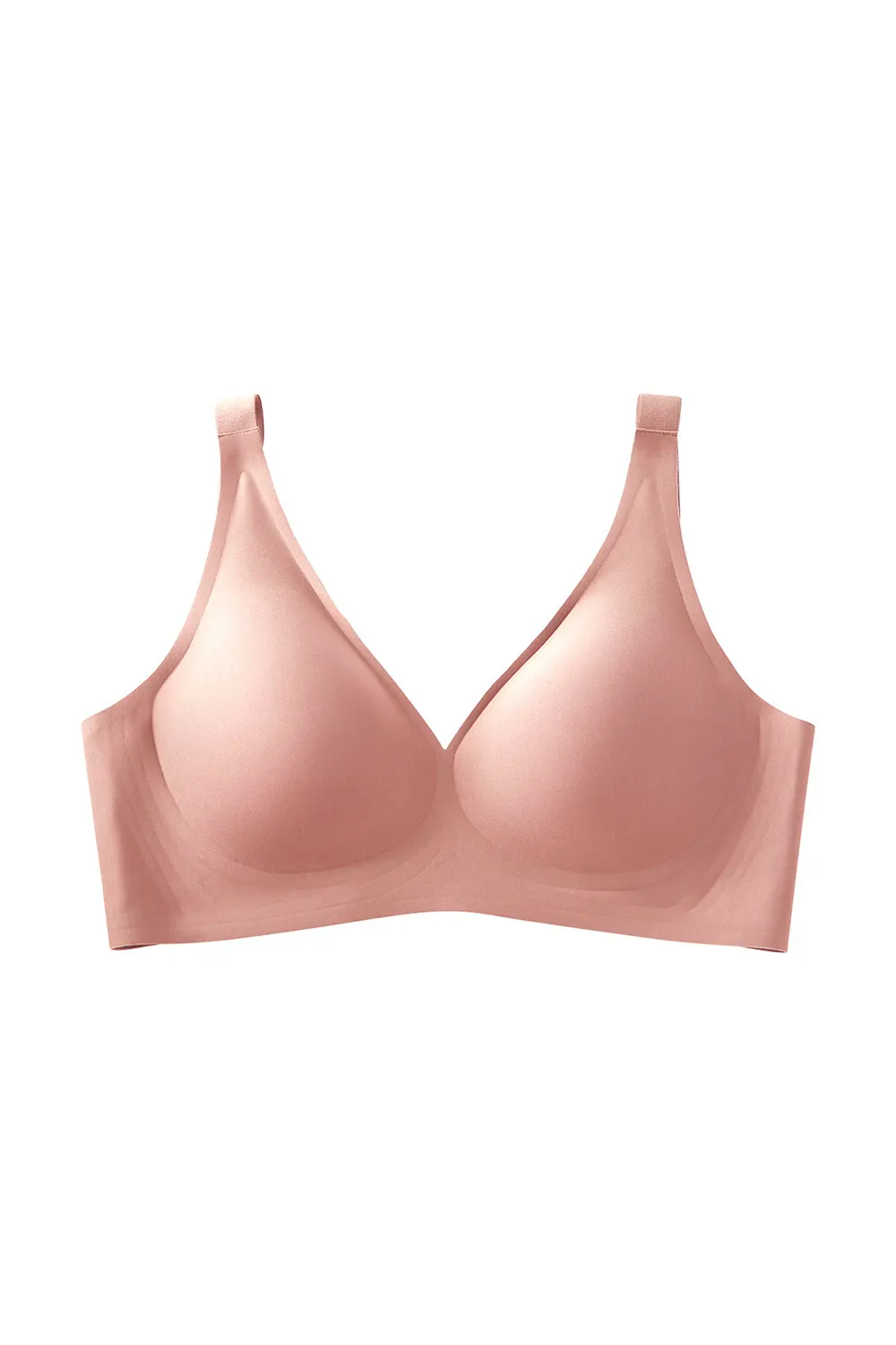 Plus Size Seamless Wireless Push Up Bra