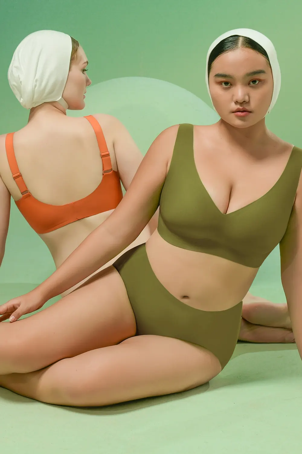 Plus Size Seamless Wireless Push Up Bra