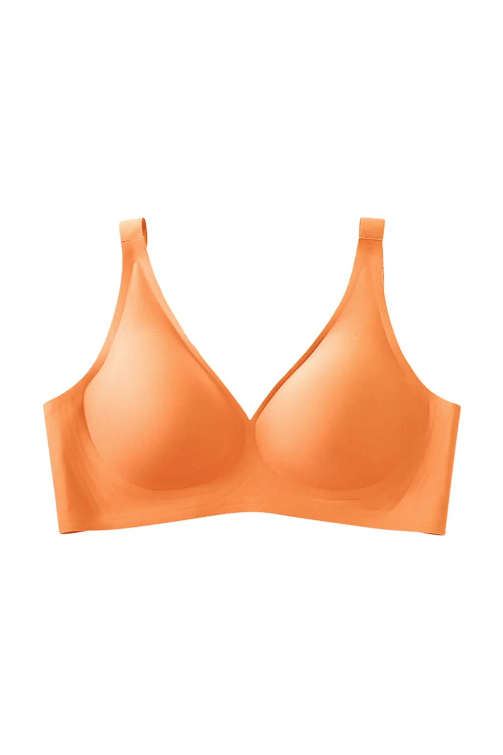 Plus Size Seamless Wireless Push Up Bra