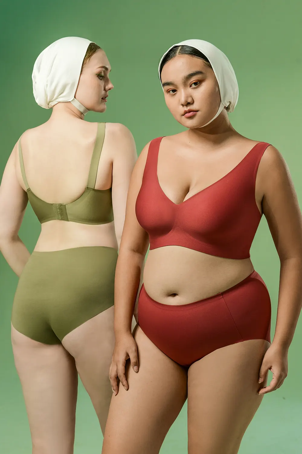 Plus Size Seamless Wireless Push Up Bra