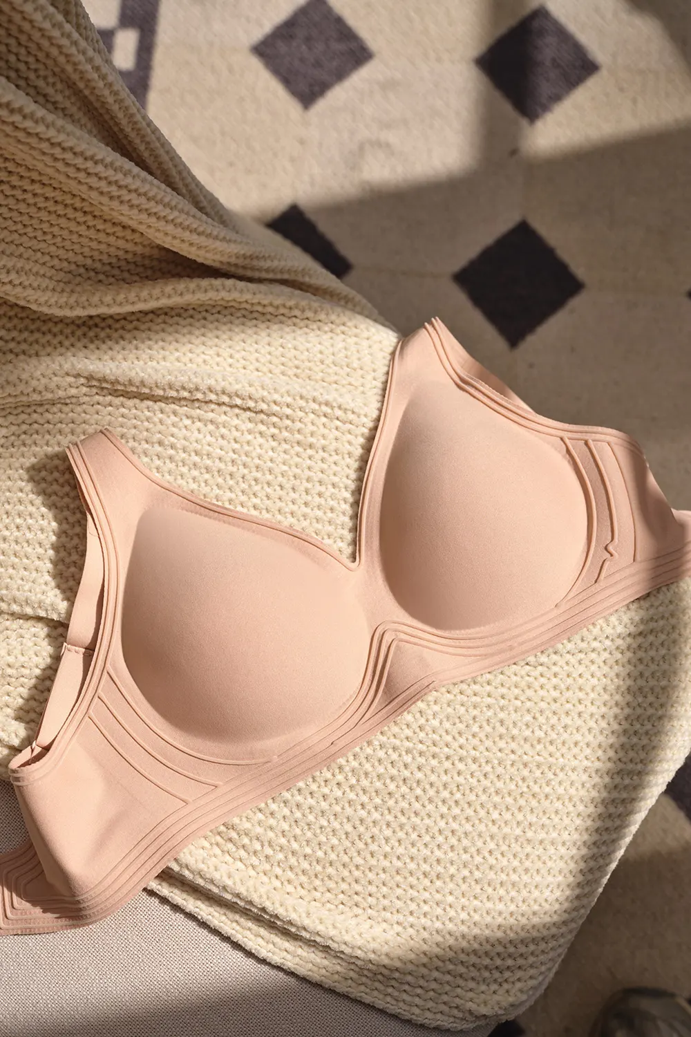 Seamless Push Up Padded Smooth Wireless Bra